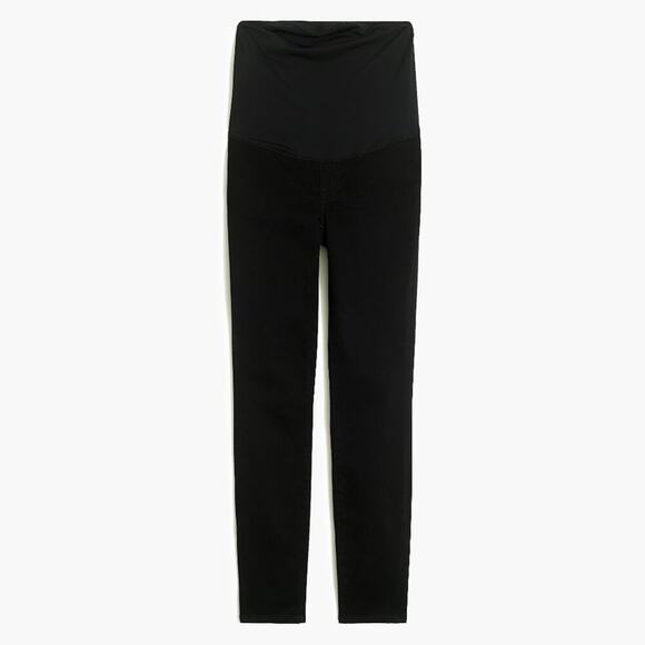 J. Crew Factory Over The Belly Maternity Jeans in Signature Stretch Black 25 NWT - Picture 2 of 11